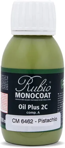 Miniatura 79 de Rubio Monocoat Muestra de Acabado de Aceite para Madera - Puro Aceite Plus Parte A Aceite de Linaza de Secado Rápido y Ecológico para Uso Pure