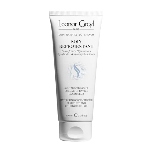 Leonor Greyl Paris - Soin Repigmentant Rubio Helado Deluxe - Acondicionador hidratante que mejora el color - Revive el rubio a rubio muy claro,