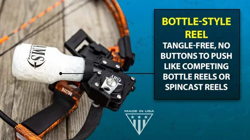 Miniatura 4 de AMS Bowfishing Retriever TNT Reel - Fabricado en los Estados Unidos