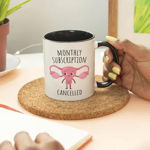 Miniatura 5 de YouNique Designs Taza divertida para después de la histerectomía, 11 onzas, taza de útero, taza de recuperación para mujeres después de la cirugía