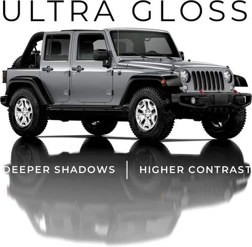 Miniatura 8 de VViViD+ Vinilo Ultra Brillante Gris Oscuro Nardo para Envolver Automóviles, Rollo de Película de Repuesto de Pintura Premium con Tecnología