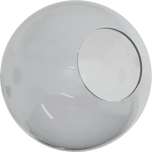 Miniatura 16 de KastLite Globo de poste de lámpara de acrílico prismático transparente de 8 pulgadas Textura prismática con cuello de ajuste de 3.91 pulgadas