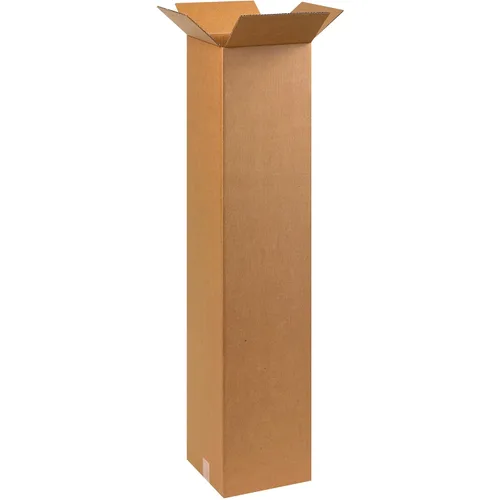 Miniatura 17 de BOX USA Cajas de envío medianas de 10 pulgadas de largo x 10 pulgadas de ancho x 18 pulgadas de alto, paquete de 25 cajas de cartón para envío