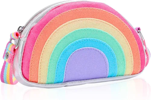 PinkSheep Monedero para niñas pequeñas, regalo pequeño, bolso de hombro para niños, cartera cruzada de 3 a 6 años, regalo de moda