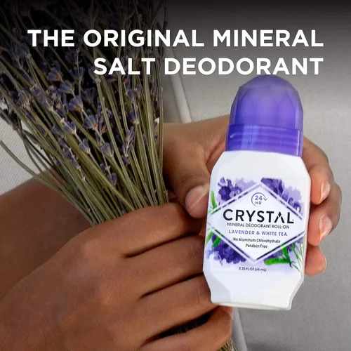Miniatura 8 de Crystal- Desodorante mineral Roll-On manzanilla y té verde, paquete de de 12
