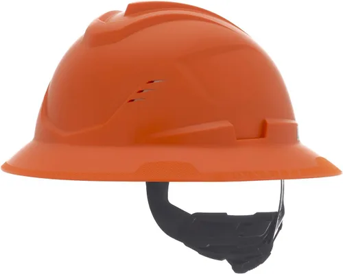 Miniatura 5 de MSA V-Gard C1 Casco de Ala Completa con Barrera Térmica de Enfriamiento ReflectIR y Suspensión Fas-Trac III - Utiliza Características