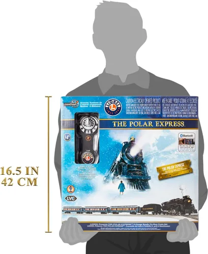 Miniatura 7 de Lionel El Expreso Polar Eléctrico, Juego de Tren Modelo O Gauge Bluetooth 5.0 con Control Remoto