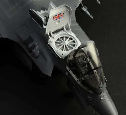 Miniatura 8 de Italeri -2810 F-35 B Lightning II Versión STOVL, escala 1:48, kit de modelo, modelo de plástico para montar, modelado, multicolor, IT2810