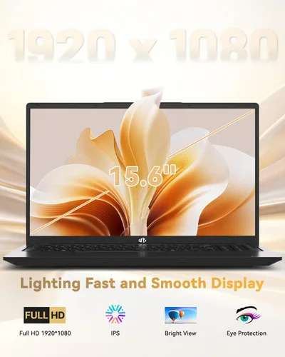 Miniatura 4 de NIMO Portátil para juegos ligeros de 15.6", 8 núcleos AMD Ryzen 7 Pro 6850U 32GB RAM 1TB SSD (Beat i7-1360P hasta 4.7GHz) Radeon 680M 100W Tipo-C