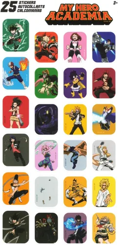 Miniatura 3 de 集英社 Juego de Pósteres de My Hero Academia - Paquete de Decoración de Habitación con 14 Pósteres de Arte de Pared de My Hero Academia de 8" x 11