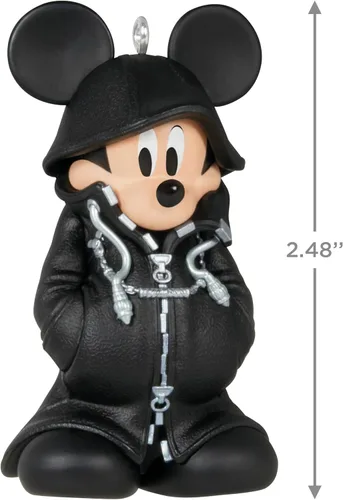 Miniatura 5 de Hallmark Keepsake Adorno de Navidad 2024, Disney Kingdom Hearts 2 King Mickey, regalos para fanáticos de Disney
