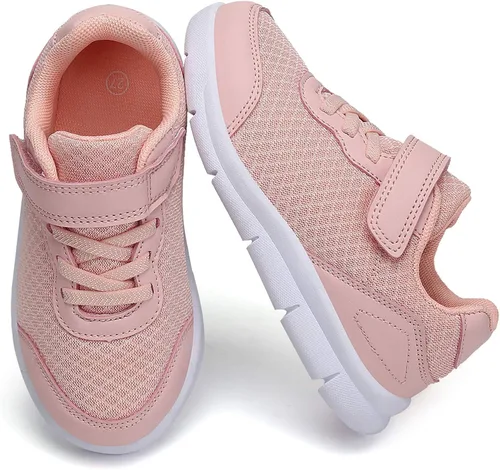 Xingfujie Zapatos deportivos para niños y niñas, zapatos de tenis para correr y caminar
