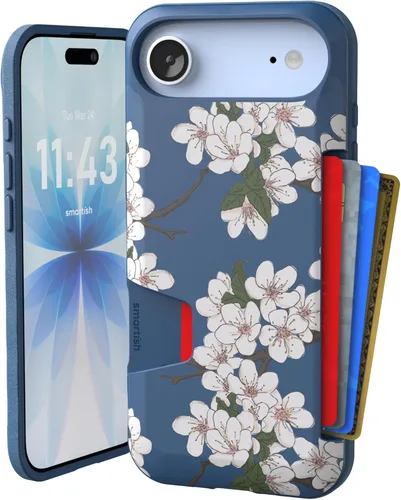 Miniatura 15 de Smartish - Funda tipo cartera para iPhone 11, diseño de cartera volumen 1 [delgada + protectora] con tarjetero - probada para caídas con ranura