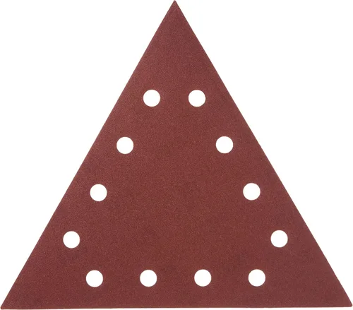 Miniatura 5 de WEN 6377 Lijadora de paneles de yeso de doble cabezal de 5 amperios de velocidad variable y gancho y bucle de grano 120, papel de lija triangular