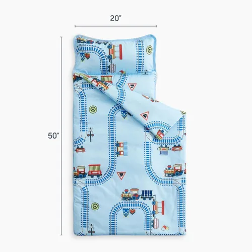 Miniatura 2 de Wake In Cloud - Tapete para siesta para niños pequeños con almohada y manta, para niños en jardín de infantes, guardería, preescolar y preescolar