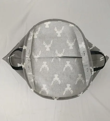 Miniatura 8 de canasta redonda grande para almacenamiento, con cubierta impermeable, organizador para la ropa sucia, para la habitación de los niños, para ropa