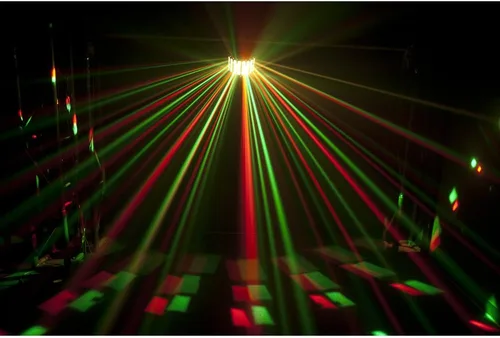 Miniatura 4 de CHAUVET DJ Mini Kinta IRC Compact LED Derby DJ Efecto Luz w/Capacidad Inalámbrica