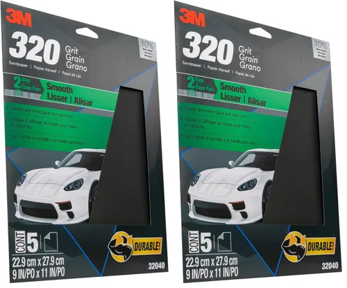 Miniatura 15 de 3M Wetordry - Papel de lija 32035, grano 800, 9 x 11 pulgadas, 5 hojas por paquete