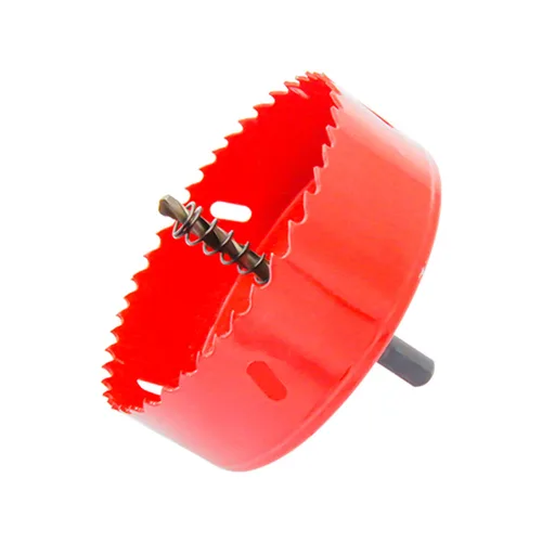 Miniatura 51 de Broca bimetálica para taladro, cortador de orificios HSS con eje para madera y metal