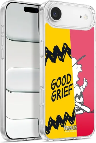 Miniatura 268 de Head Case Designs Funda de gel con licencia oficial de Peanuts Snoopy & Woodstock Halfs and Laughs [protección de grado militar] compatible