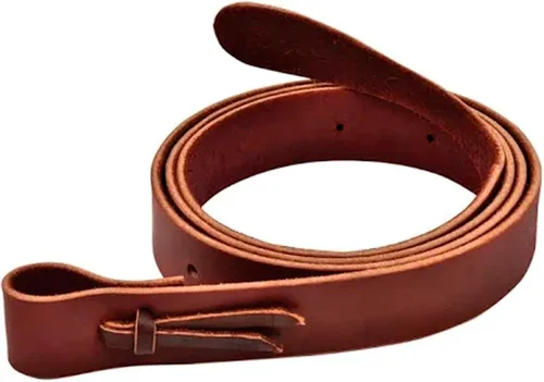 Miniatura 3 de Reinsman Circle Y Latigo Tie Strap Durable Adjustable Western Leather Equine Saddle Cinch Tie Strap with Holes Ranch Riding & Training Horses