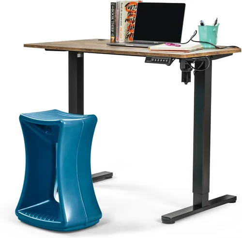 Miniatura 5 de Simplay3 American Home Live Fit - Silla de equilibrio activo, taburete de 20 pulgadas para adultos y adolescentes, silla ergonómica de escritorio