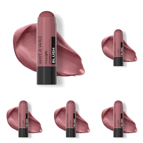 Miniatura 11 de wet n wild MegaGlo Barra de Maquillaje, Color Modulable, Uso Versátil, Libre de Crueldad Animal y Vegano - Peach Bums Melocotón Bums