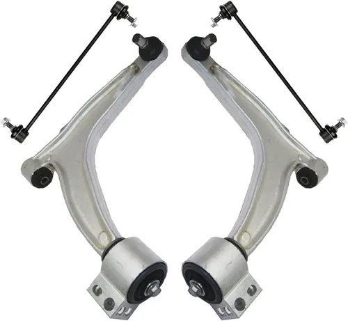 Miniatura 76 de Detroit Axle - Brazos de control superiores traseros para Chrysler 300 Dodge Challenger Charger Magnum, reemplazo del conjunto de brazos de control
