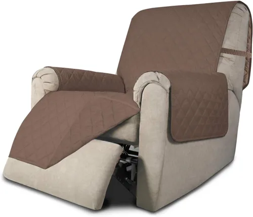 Miniatura 321 de Easy-Going - Funda para sofá, futón y sillón sin reposabrazos, reversible, resistente al agua, para mascotas y niños (azul oscuro/azul claro)