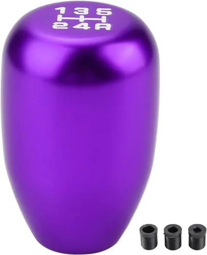 Miniatura 9 de Pomo de cambio de marchas de 5 velocidades para coche, pomo manual de cambio de marchas con cabezal de palanca de cambios y palanca de cambios con 3