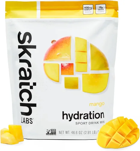Miniatura 13 de Skratch Labs Polvo de Hidratación Mezcla de Bebida Deportiva Polvo de Electrolitos para Ejercicio, Resistencia y Rendimiento Limón + Lima 20