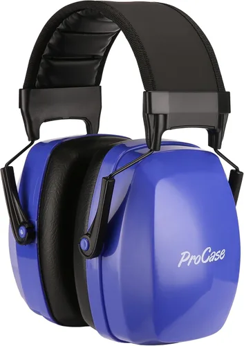 Miniatura 11 de ProCase - Orejeras con cancelación de ruido SNR 33dB, auriculares de protección auditiva para adultos, orejeras insonorizadas para trabajo, corte