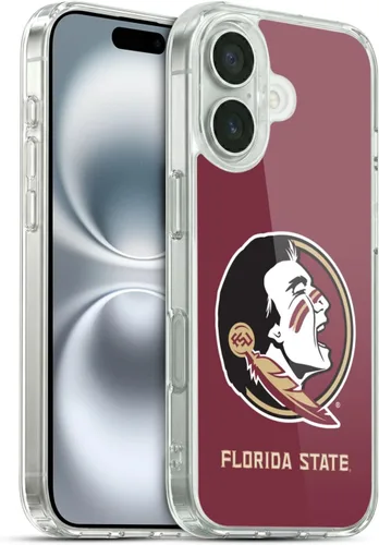 Miniatura 292 de Head Case Designs Funda de gel suave FSU Seminoles de la Universidad Estatal de Florida con licencia oficial compatible con Apple iPhone 13 Pro Max