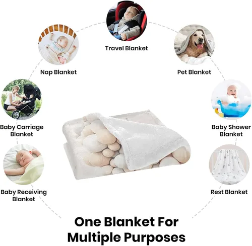 Miniatura 6 de Manta de bebé personalizada con nombre, mantas personalizadas de oso para niñas, regalos para bebés, productos para bebés, mantas súper suaves