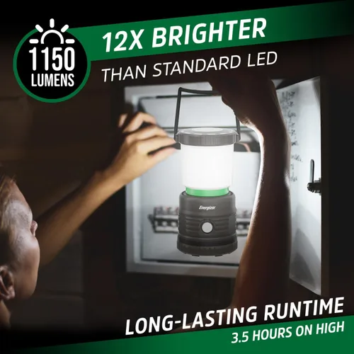 Miniatura 2 de Energizer - Linterna LED de campamento X1000, luz brillante y resistente para tiendas de campaña, linterna resistente al agua para campamento