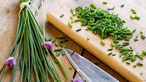 Miniatura 5 de Más de 400 Semillas de Cebolleta de Ajo Cebolleta - Verde Vegetal