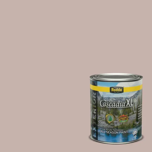 Miniatura 135 de Rodda Paint CASCADIA XL Pintura e imprimación satinada exterior en uno, cuarto de galón, pimienta de Jamaica