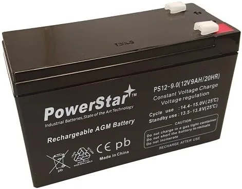 Miniatura 3 de PowerStar® La batería SLA de 12V 9AH reemplaza a CP1290 6-DW-9 HR9-12 PS-1290F2