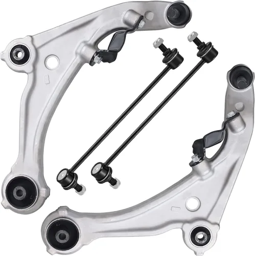 Miniatura 12 de Detroit Axle - Brazos de control superiores traseros para Chrysler 300 Dodge Challenger Charger Magnum, reemplazo del conjunto de brazos de control
