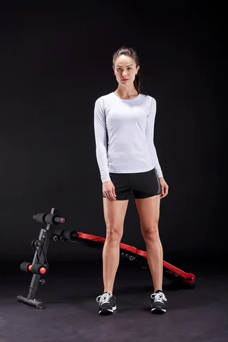 Miniatura 46 de CADMUS Paquete de 1 o 3 camisetas de entrenamiento de manga larga para mujer, camiseta de compresión de ajuste seco para correr