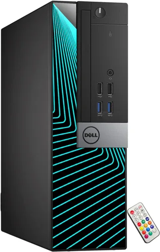 Miniatura 6 de Dell Computadora de escritorio Optiplex de factor de forma pequeño Intel 8ª generación i5-8500 (6 núcleos) hasta 4.10 GHz Memoria RAM DDR4 de 16