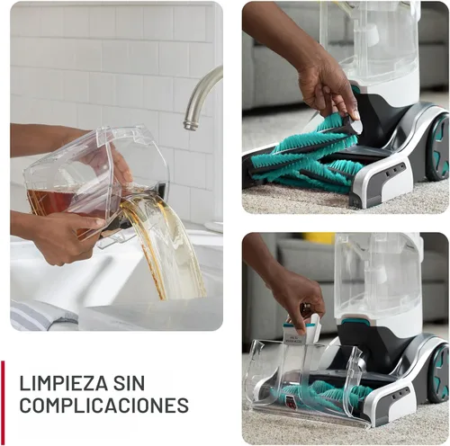 Miniatura 6 de Hoover Smartwash - Limpiador automático de alfombras, FH52000, turquesa