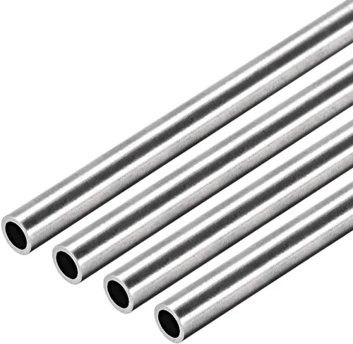 Miniatura 5 de uxcell Tubo redondo de acero inoxidable 304 0.276 in OD 0.016 in espesor de pared 9.843 in de longitud Tubo recto sin costura 4 piezas