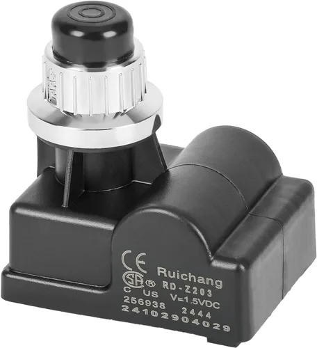 only fire 14451 Encendedor Universal Eléctrico con Botón Pulsador Plateado de Repuesto para Parrilla de Gas BBQ por Brinkmann, Grillmaster,