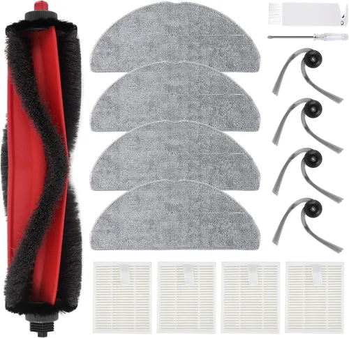 Miniatura 15 de VIEWALL Q7M5 - Kit de accesorios de repuesto para aspiradora robot Roborock Q7 M5/M5+, Q7 L5/L5+ Plus, 1 cepillo principal, 4 filtros HEPA, 4
