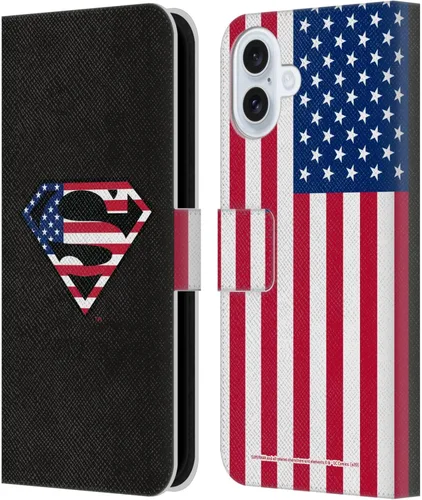 Miniatura 113 de Head Case Designs Funda de piel con licencia oficial de Superman DC Comics con logotipos negros y rojos compatible con Apple iPhone 11