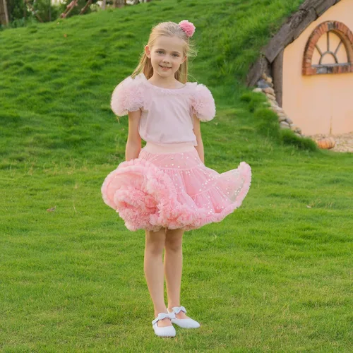 Miniatura 3 de Felix & Flora Zapatos de vestir para niñas pequeñas - Zapatos planos Mary Jane para niñas de flores, zapatos de ballet para fiestas y bodas