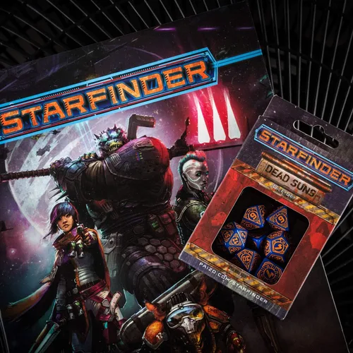Miniatura 5 de Q-Workshop Starfinder Dead Suns Juego de dados 7 juegos de mesa
