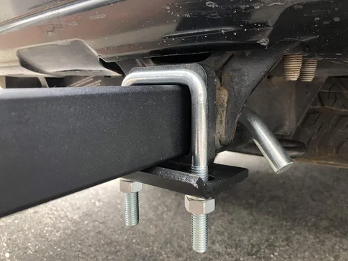 Miniatura 7 de MaxxHaul Soporte de plataforma para 2 bicicletas, solo receptor de 2 pulgadas, capacidad de 75 libras, compatible con bicicletas eléctricas