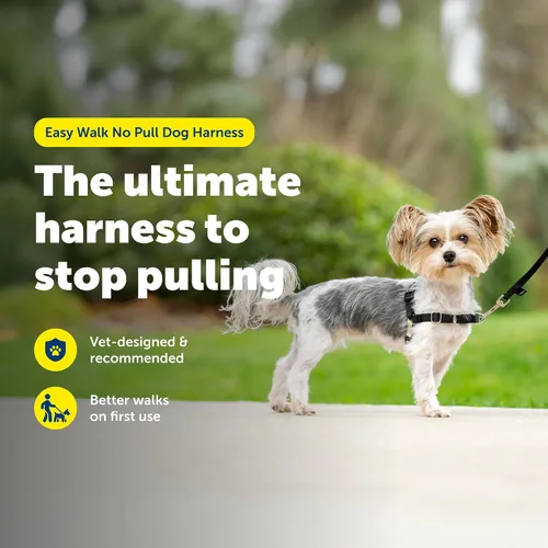 Miniatura 3 de Arnés de paseo fácil de PetSafe, Negro/Plateado